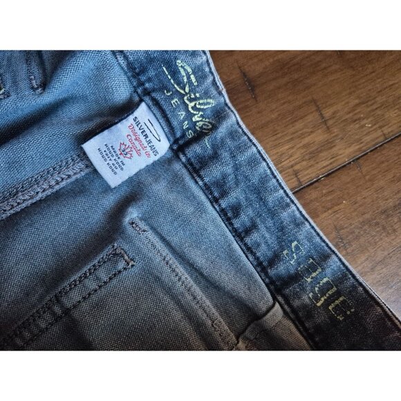 Silver Jeans Flare Denim Pants With Pocket Detail Size 30 - Picture 6 of 6
